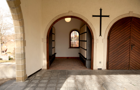 Urnenwand Kolumbarium K2 Friedhof Dagersheim Urnenwandmanufaktur Neher+Partner