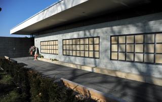 Urnenwand Kolumbarium K2 Aussegnungshalle Echterdingen Urnenwandmanufaktur Neher+Partner