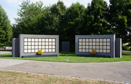 Urnenwand-K2-hoechberg-Urnenwandmanufaktur-1 Urnenwand Kolumbarium K2 Friedhof Höchberg Urnenwandmanufaktur Neher+Partner